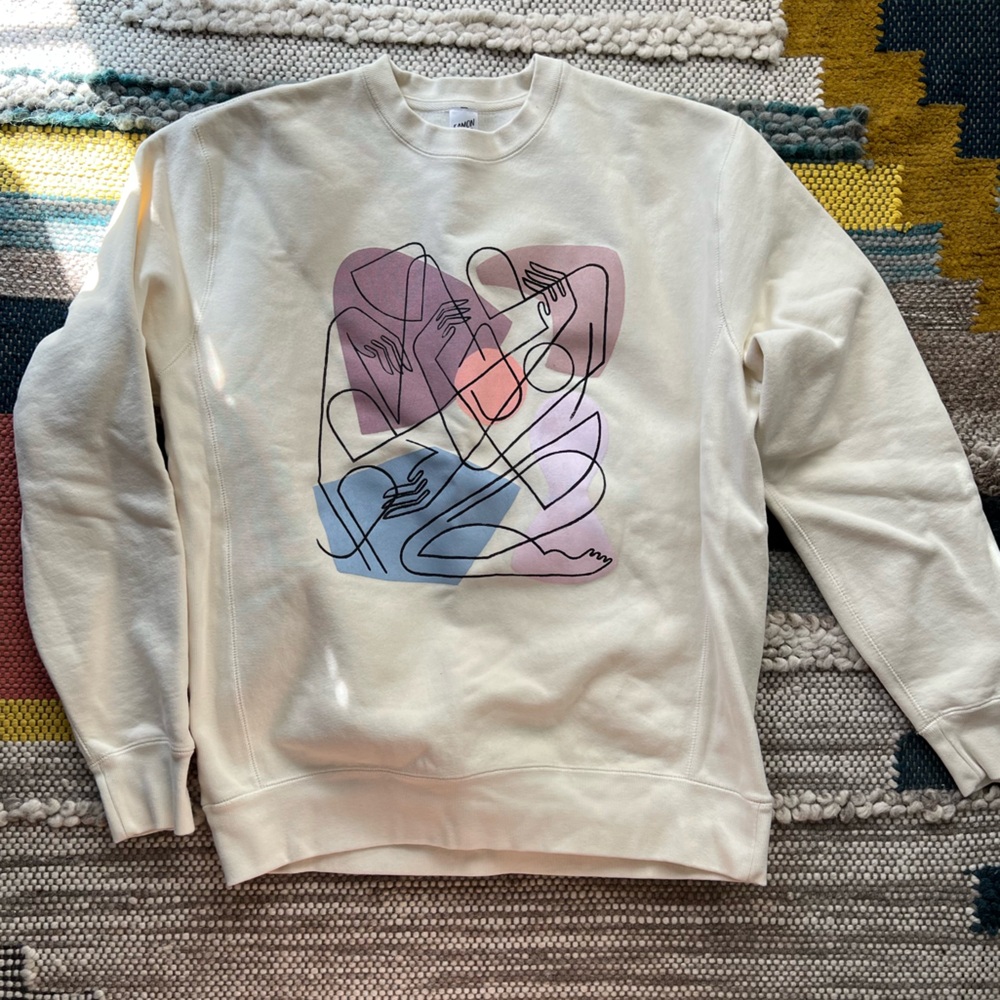 Eamon & Bec Sweatshirt Size Large